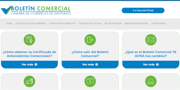 ¿Qué es el Boletín Comercial y qué información publica?